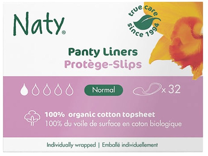 Ekologiczne wkładki higieniczne, Normal, 32 szt