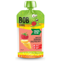 Smoothie banan- malina  bez dodatku cukru 120g