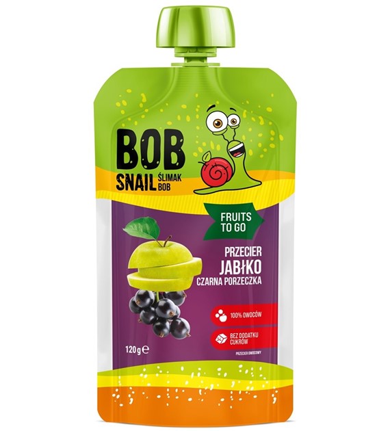 Smoothie jabłko-czarna orzeczka bez dodatku cukru 120g