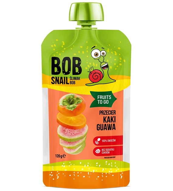 Smoothie kaki-guawa bez dodatku cukru 120g