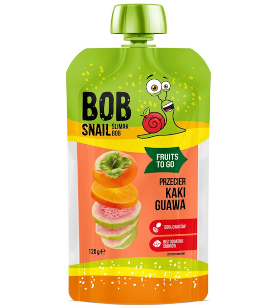 Smoothie kaki-guawa bez dodatku cukru 120g