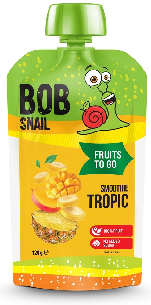 Smoothie TROPIC Banan Ananas Mangobez dodatku cukru 120g