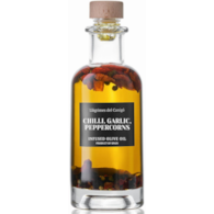 Oliwa z oliwek extra virgin z Katalonii CHILI, CZOSNEK, PIEPRZ 250ml