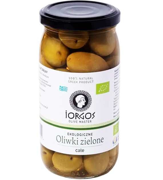 Oliwki zielone całe BIO 220g