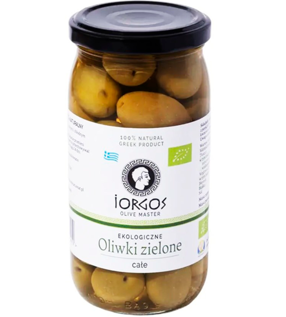 Oliwki zielone całe BIO 220g