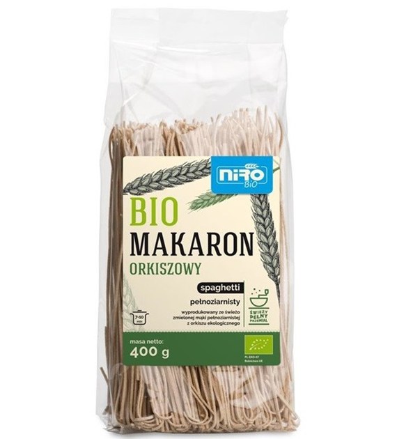 Makaron orkiszowy spaghetti 400 g BIO
