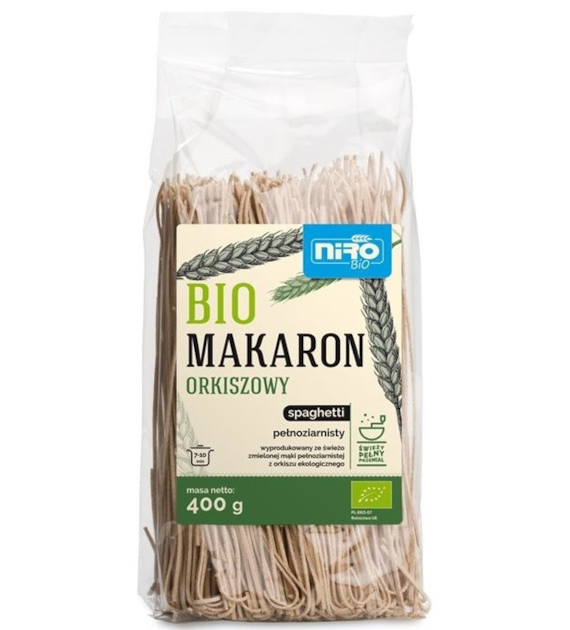 Makaron orkiszowy spaghetti 400 g BIO