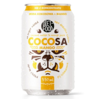 Woda kokosowa z sokiem z mango NFC 330 ml