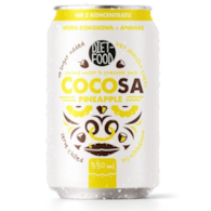 Woda kokosowa z sokiem z ananasa NFC 330 ml