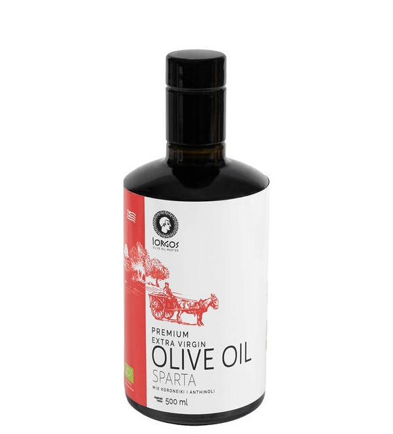 Oliwa z oliwek extra virgin PREMIUM SPARTA BIO 500ml