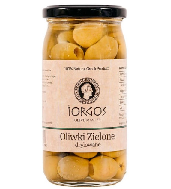 Oliwki zielone drylowane 360/180g
