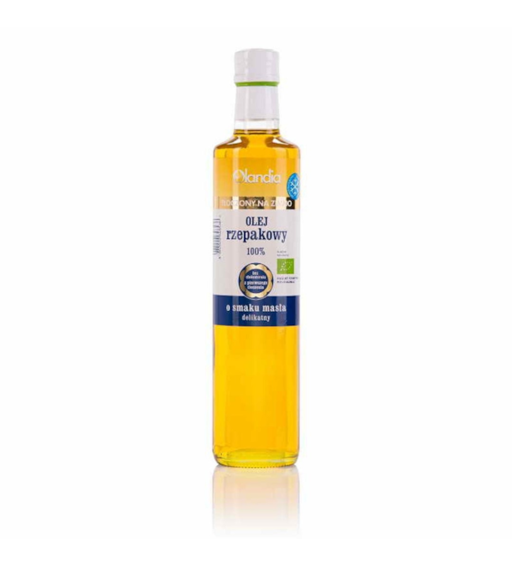 Olej rzepakowy o smaku masła BIO 500 ml