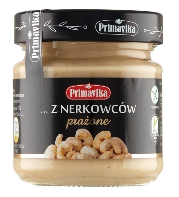 Pasta z prażonych orzechów nerkowca 185 g