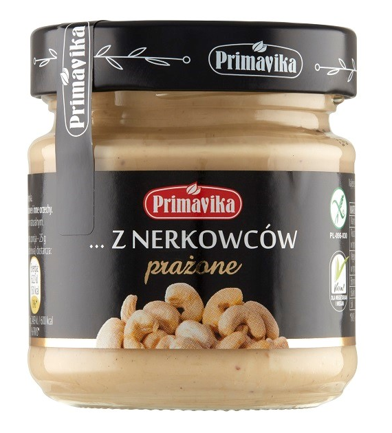 Pasta z prażonych orzechów nerkowca 185 g
