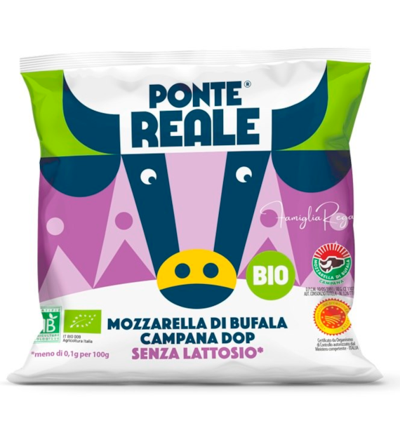 Mozzarella di bufala BEZ LAKTOZY BIO 125 g