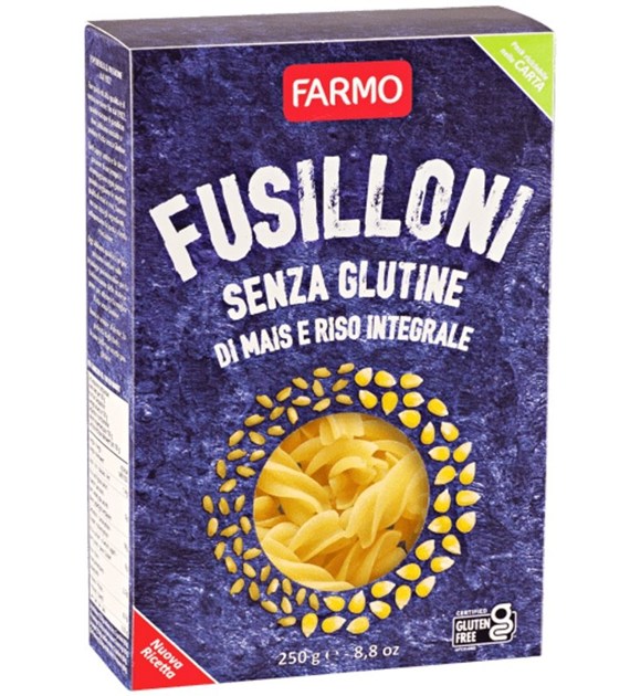 Makaron fusilloni kukurydziano-ryżowy bezglutenowy 250 g