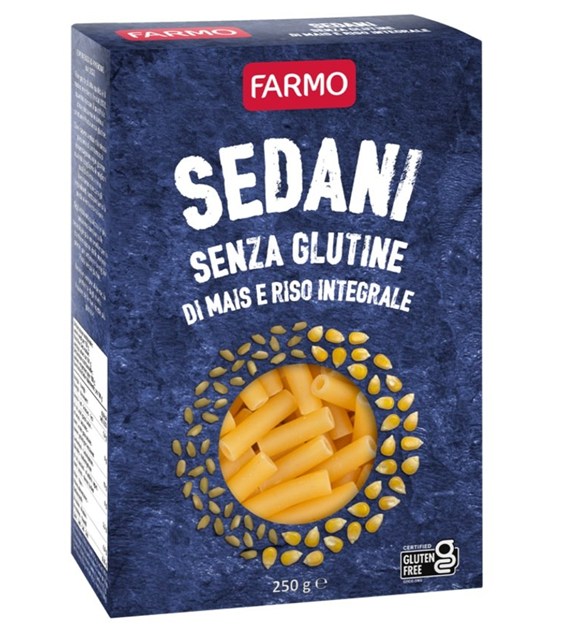 Makaron sedani kukurydziano-ryżowy bezglutenowy 250 g