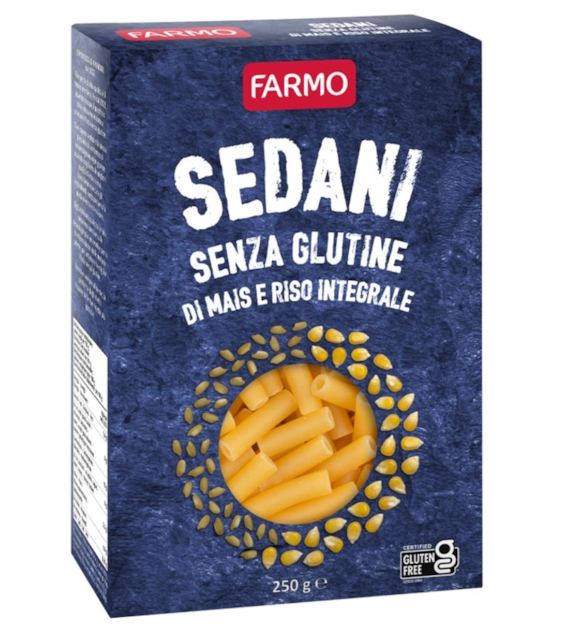 Makaron sedani kukurydziano-ryżowy bezglutenowy 250 g