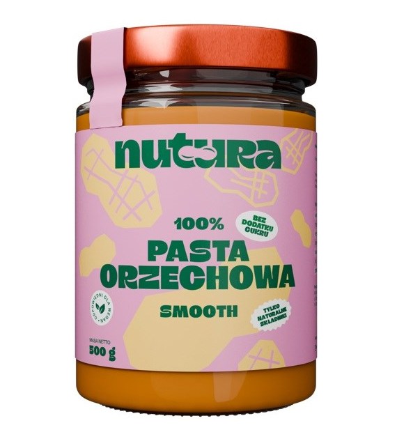Pasta orzechowa smooth 500 g