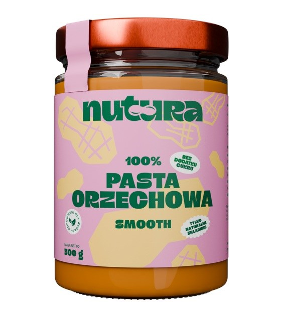 Pasta orzechowa smooth 500 g