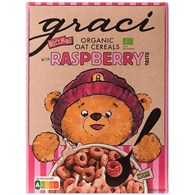 Kółeczka owsiane pełnoziarniste malinowe BIO 300 g