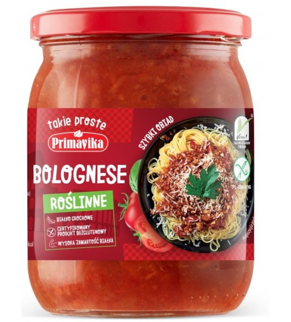 Bolognese roślinne bezglutenowe 470 g