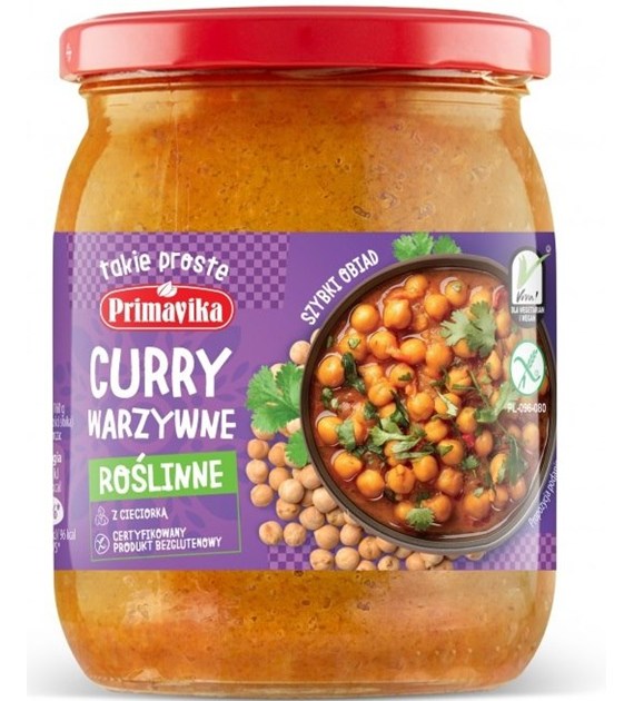 Curry warzywne bezglutenowe 470 g