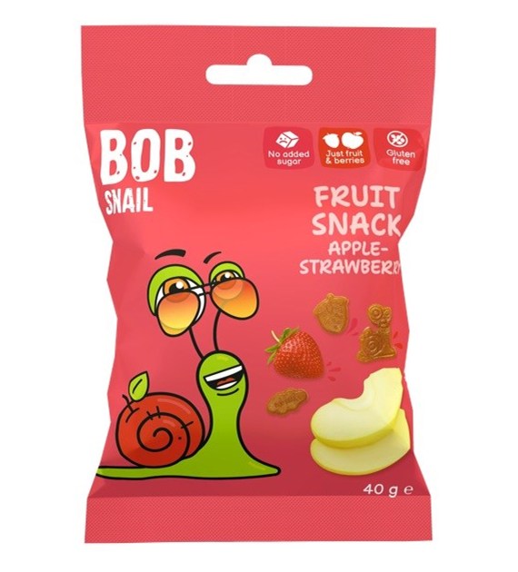 Przekąska jabłko truskawka 40 g