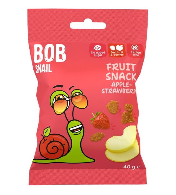 Przekąska jabłko truskawka 40 g