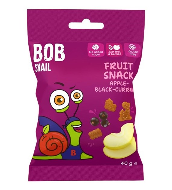 Przekąska jabłko czarna porzeczka 40g