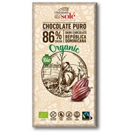 Czekolada gorzka 86% kakao BIO 100 g