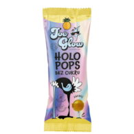 HOLOPOPS lizak kulka bez cukru o smaku ananasowym z wit C i D 8g (SPRZEDAŻ NA OPAKOWANIA ZBIORCZE)