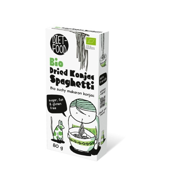 Makaron KONJAC Shiritaki spaghetti suchy BIO 80 g