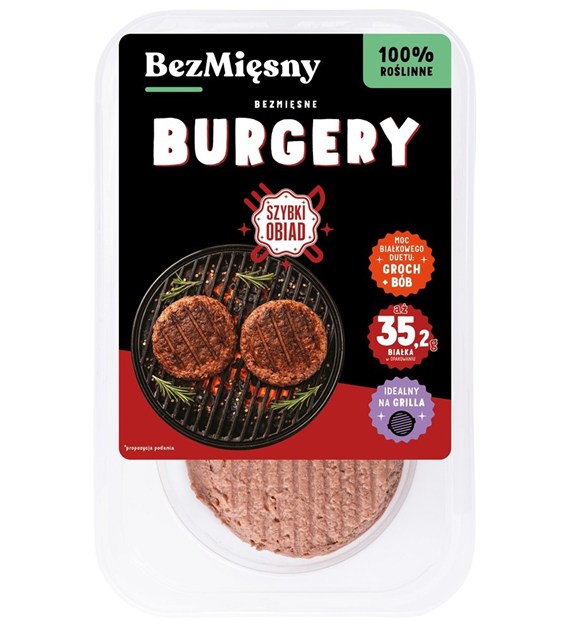 Bezmięsne Burgery 220g