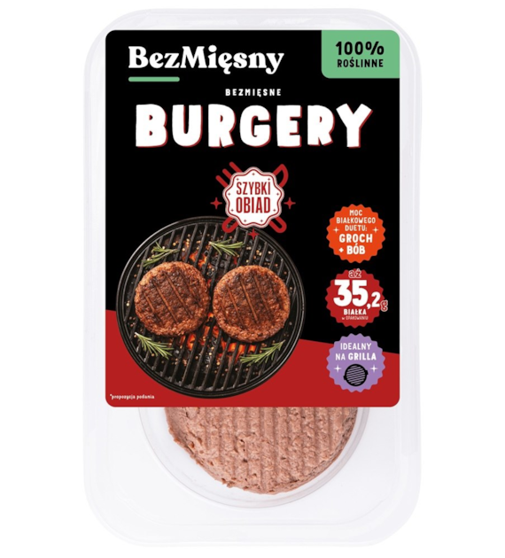 Bezmięsne Burgery 220g