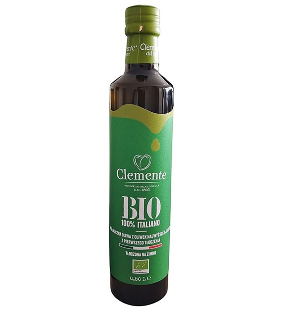 Oliwa z oliwek extra virgin 100% włoska BIO 500 ml