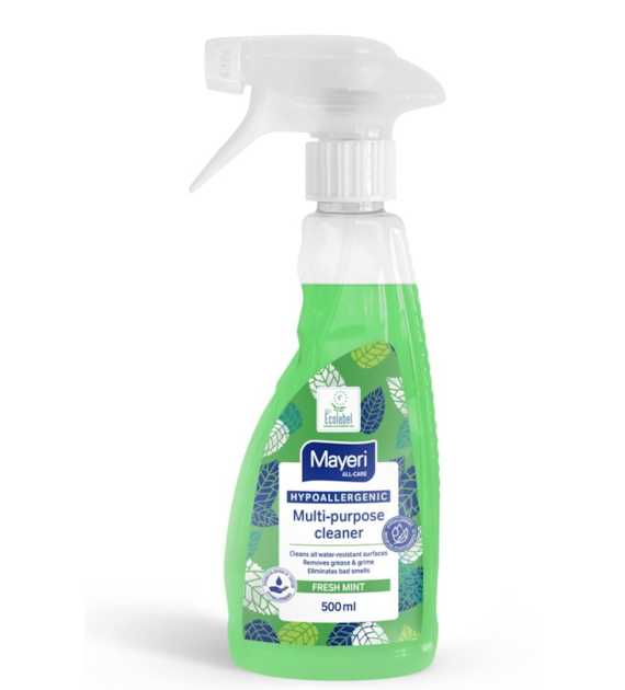 Spray do czyszczenia powierzchni uniwersalny miętowy hipoalergiczny 500 ml