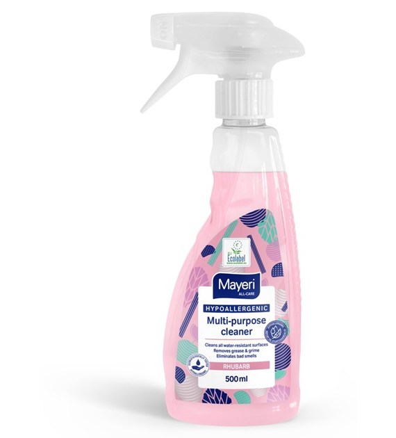 Spray do czyszczenia powierzchni uniwersalny rabarbarowy hipoalergiczny 500 ml