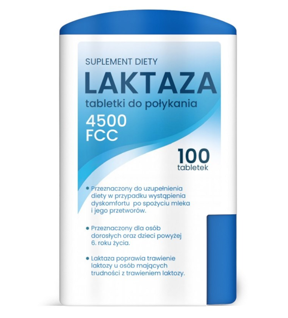 Laktaza 100 tabletek