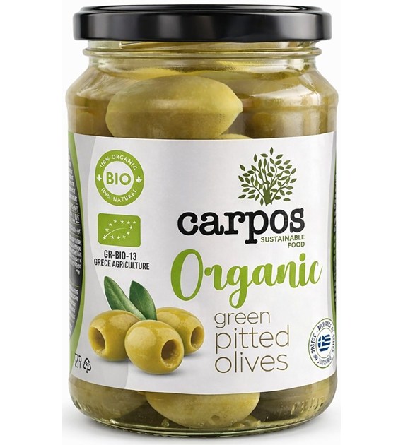 Oliwki zielone bez pestek w zalewie BIO 355 g/ 180 g