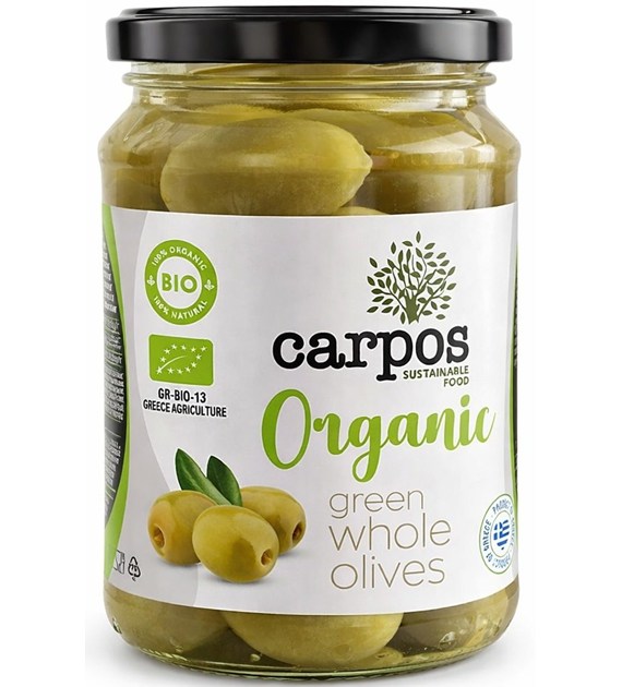 Oliwki zielone w zalewie BIO 355 g/ 200 g