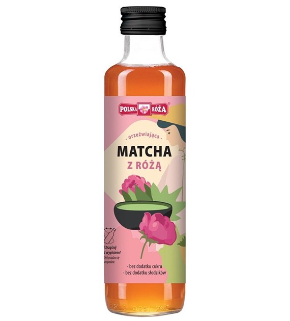 Herbata Matcha różana 250ml