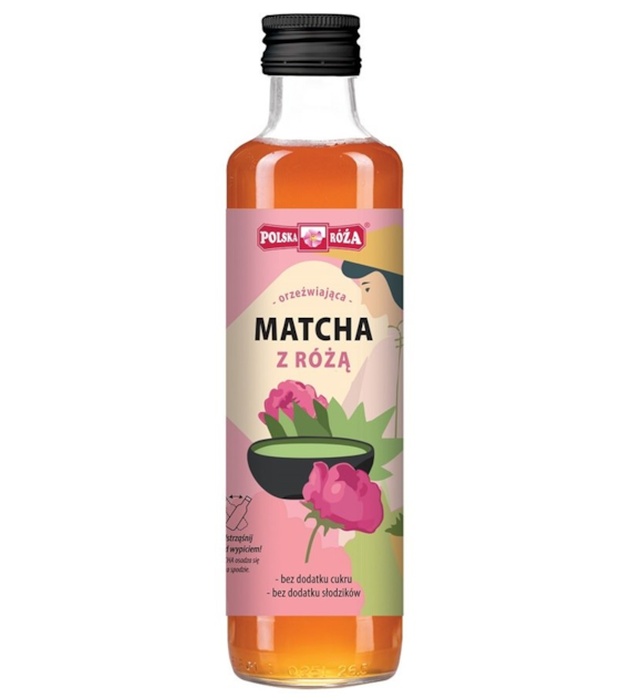 Herbata Matcha różana 250ml
