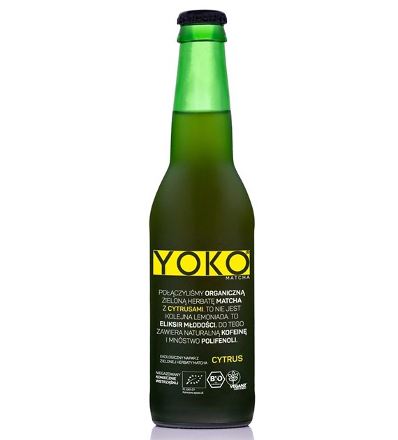 YOKO Matcha Cytrus BIO 330 ml