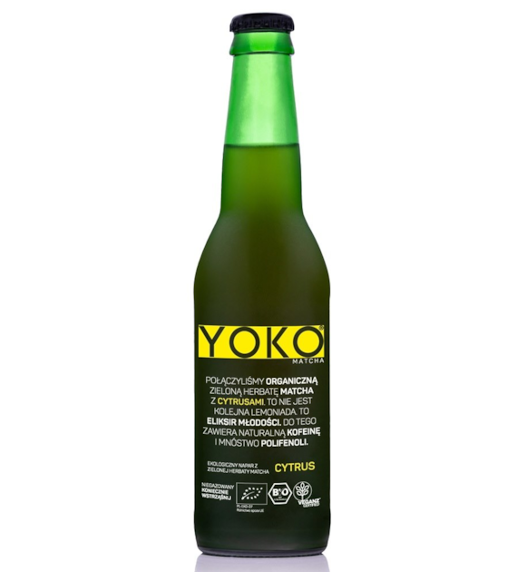YOKO Matcha Cytrus BIO 330 ml