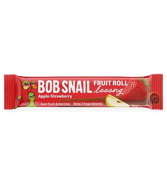 Przekąska Jabłko Truskawka  ROLL LOOONG 15 g