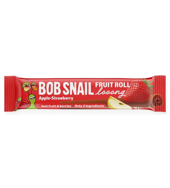 Przekąska Jabłko Truskawka  ROLL LOOONG 15 g