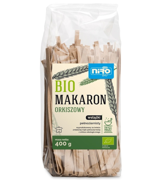 Makaron orkiszowy wstążki 400 g BIO