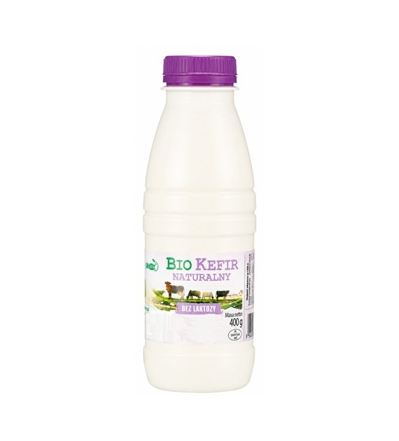 Kefir naturalny ekologiczny bez laktozy BIO 400ml