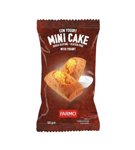 Mini babeczki jogurtowe bezglutenowe 50 g